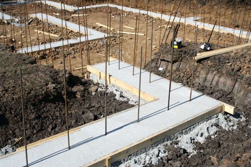 Barn Footing Construction
