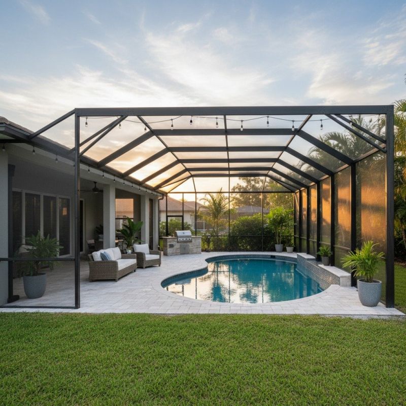 Concrete Pool Patio Installation