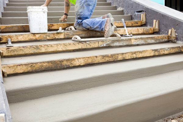 Concrete Steps Pouring in Encinitas