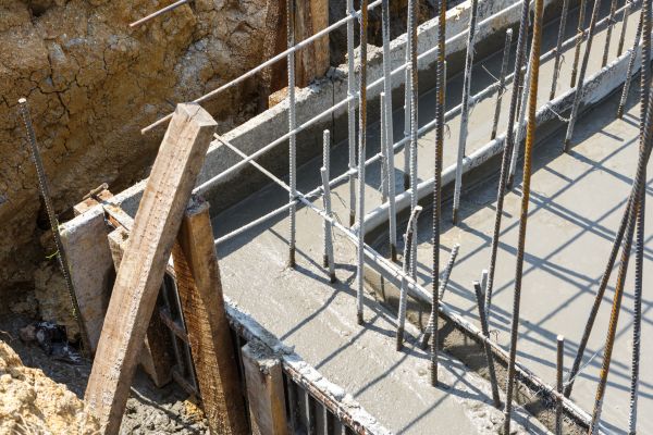 Concrete Footing Pouring in Encinitas