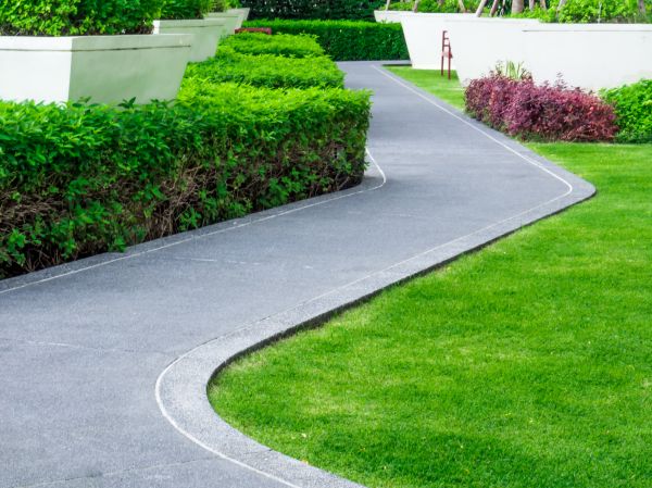 Walkway Curb Installation in Encinitas