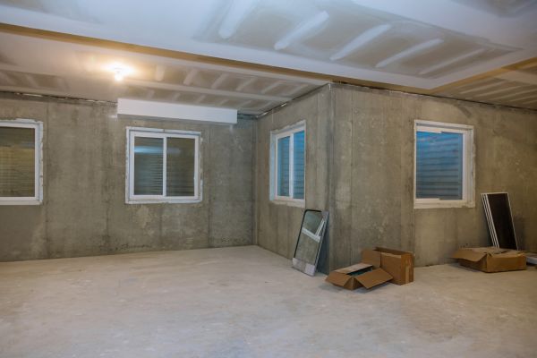 Basement Concrete Installation in Encinitas
