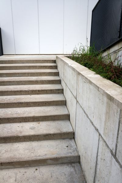 Cement Stair Installation in Encinitas