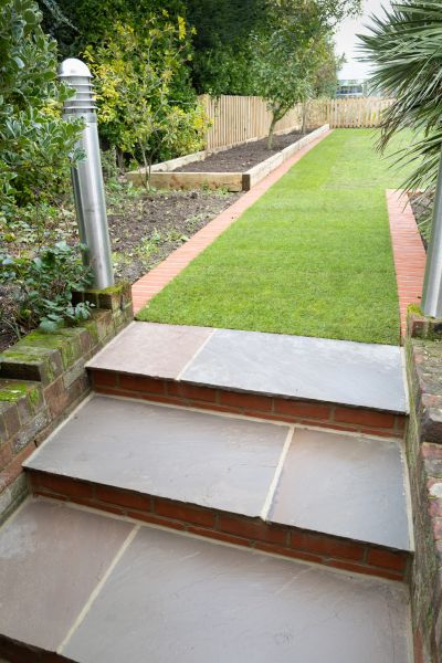 Backyard Steps Installation in Encinitas