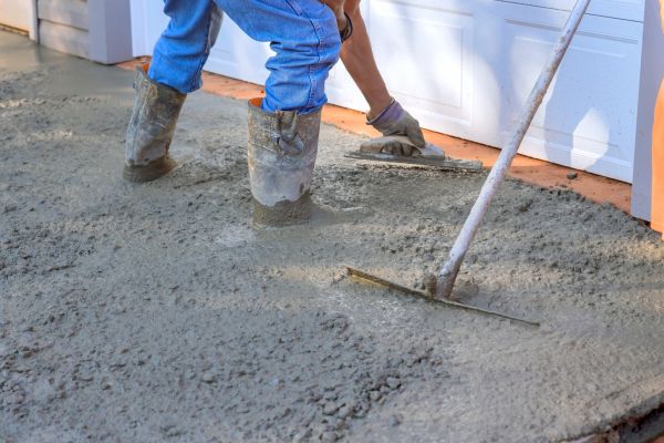 Driveway Slab Construction in Encinitas