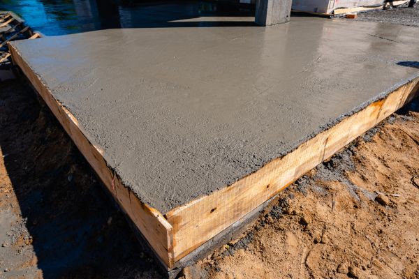 Outdoor Slab Installation in Encinitas
