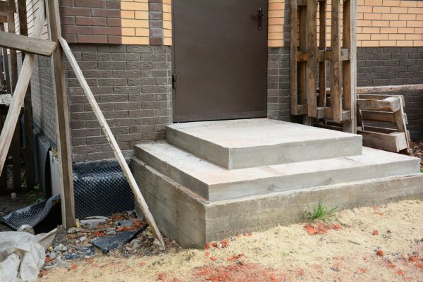 Cement Steps Construction in Encinitas