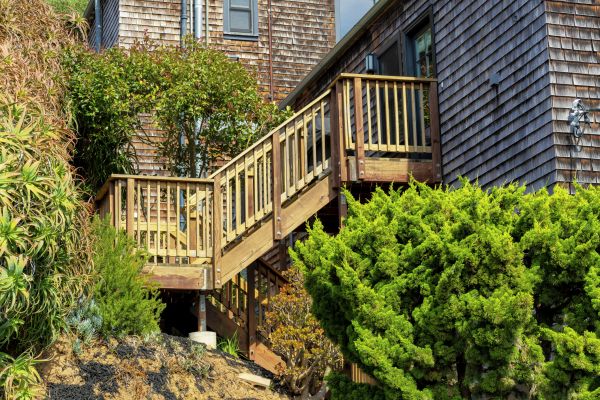 Patio Stair Installation in Encinitas