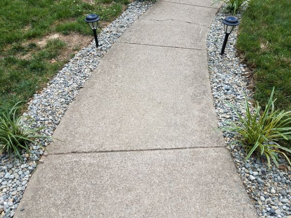 Cement Path Construction in Encinitas