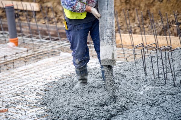 Cabin Foundation Pouring in Encinitas